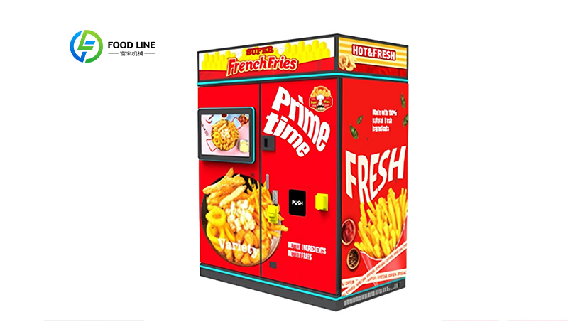 Foodline Launches Hot French Fry Vending Machine