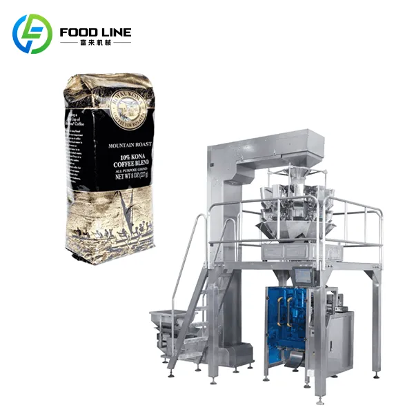 Coffee bean packing machine