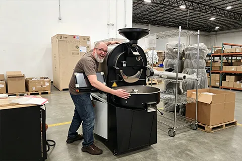 caso de exito instalacion de maquina para tostar cafe
