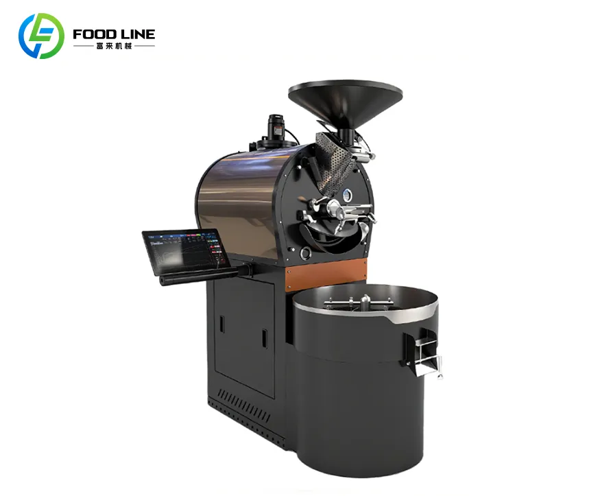 maquina para tostar cafe modelo industrial