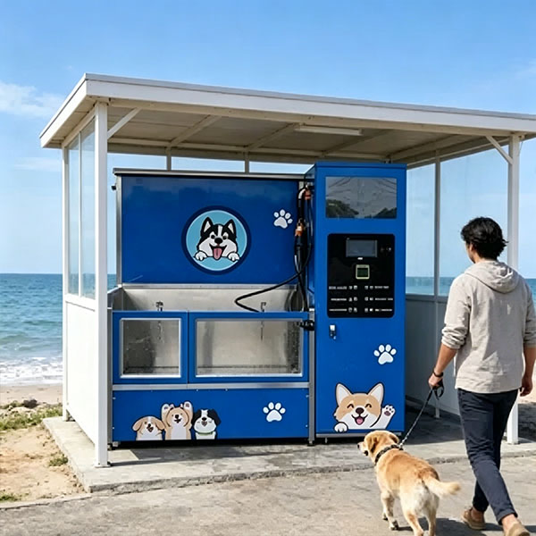 Máquina de lavado de perros