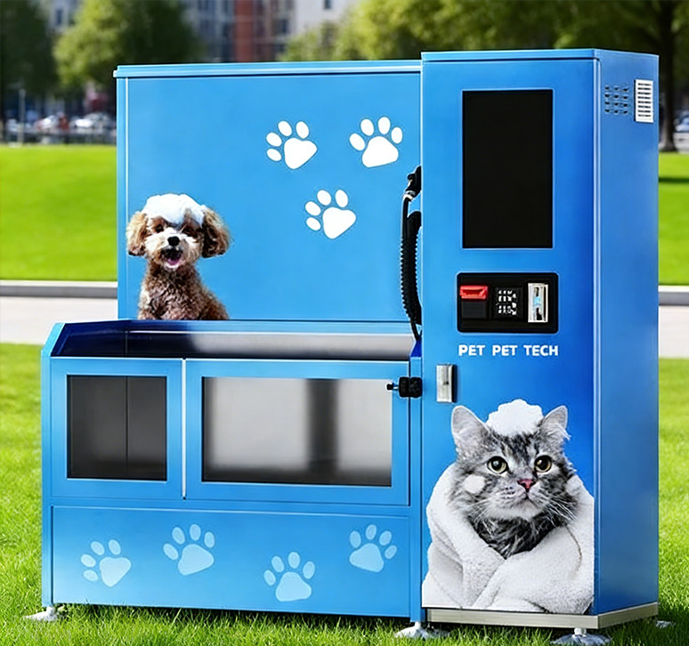 Máquina para lavar mascotas