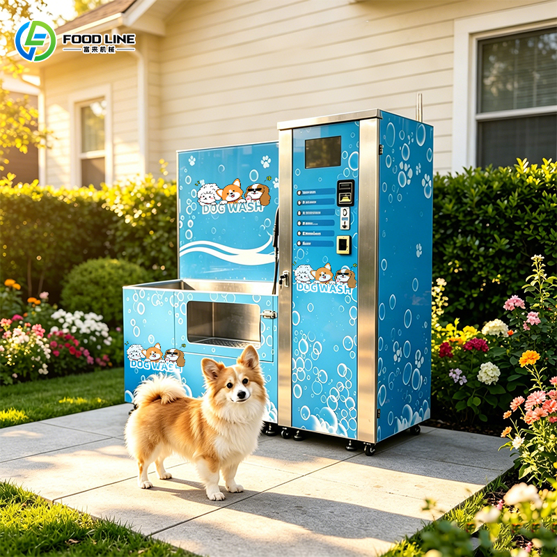 Máquina para lavar perros