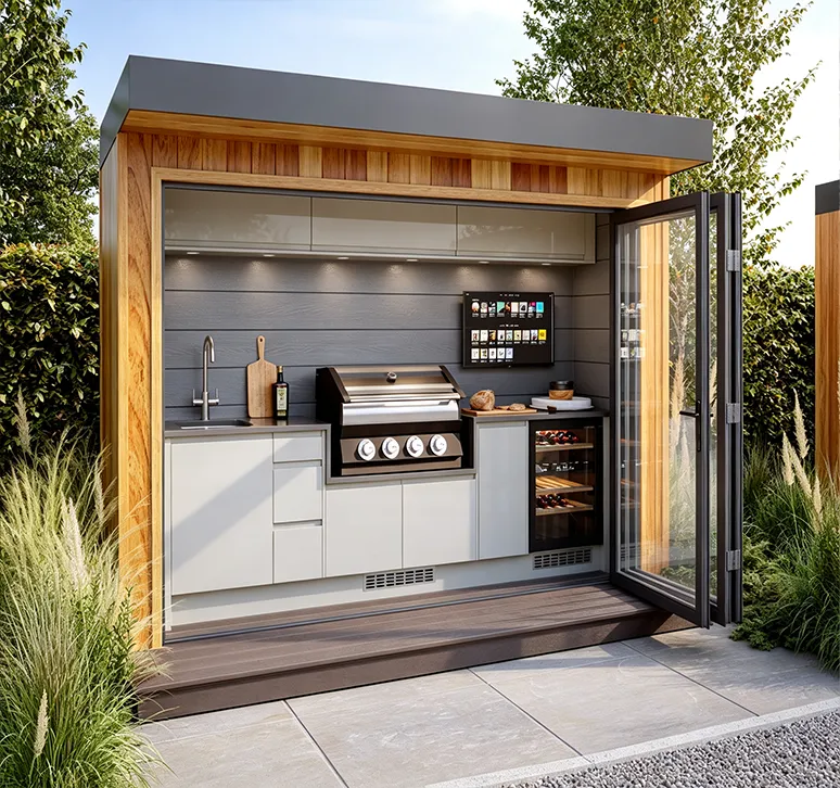 Outdoor BBQ Pod Style 4
