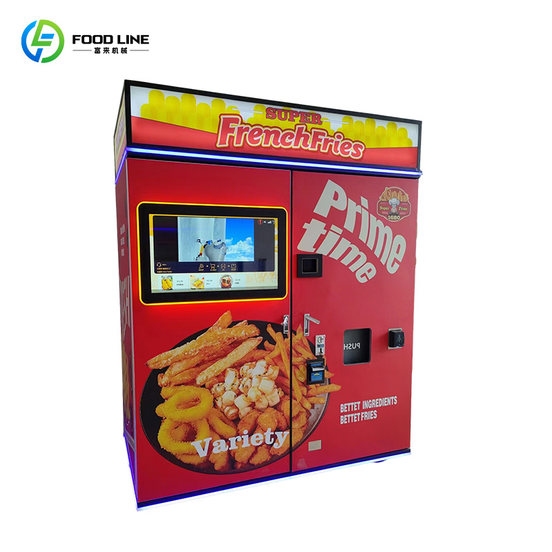 French fries vending machine