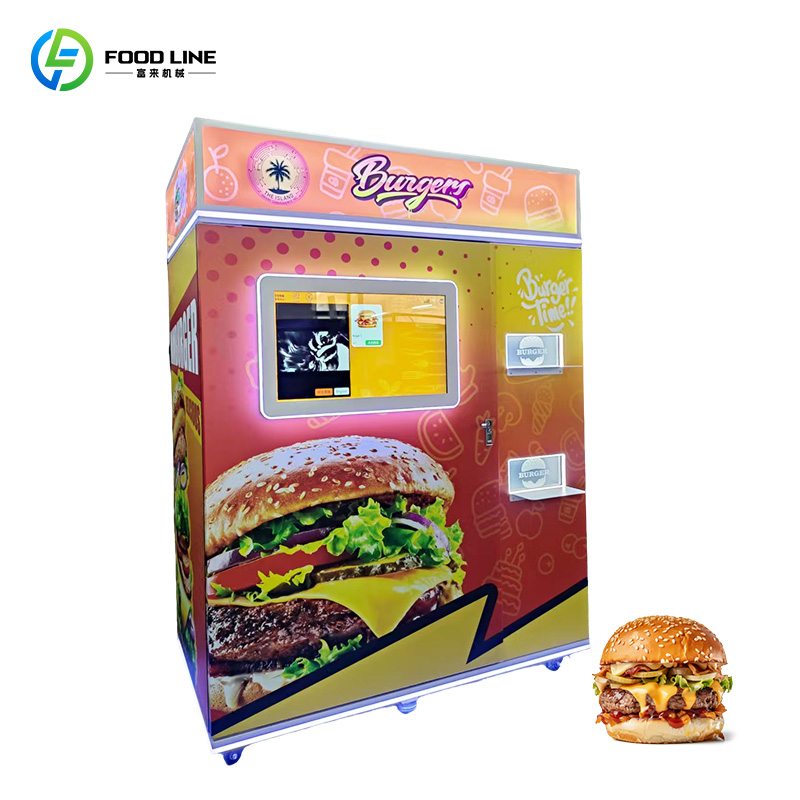 Hamburger vending machine