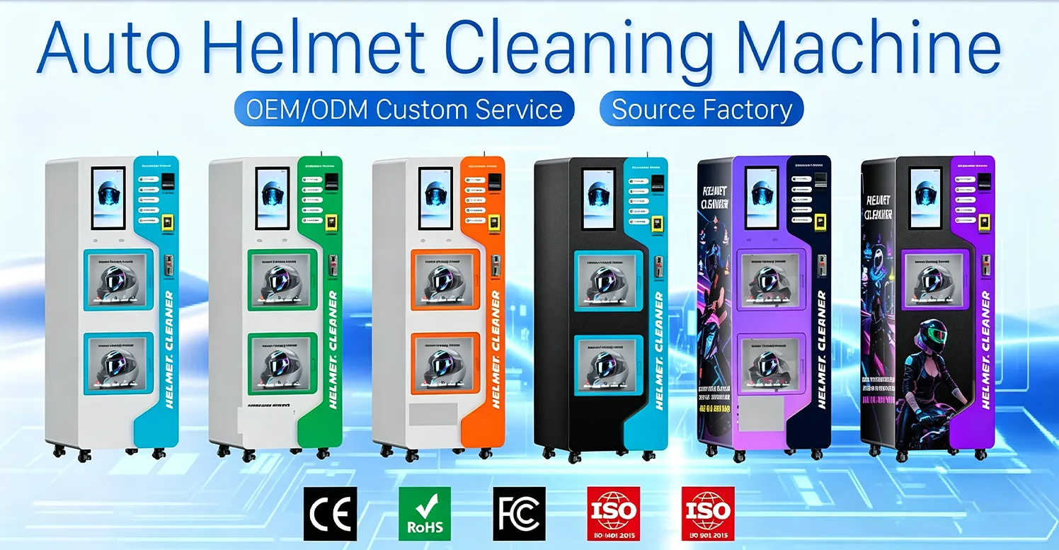 Helmet cleaning machine solution