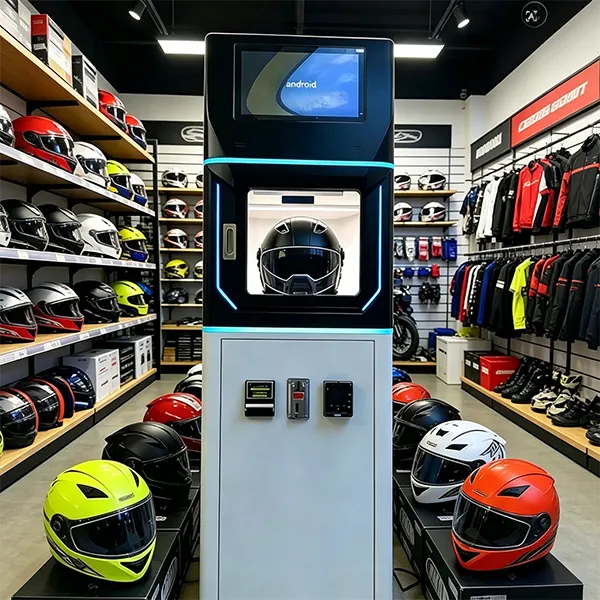 Helmet cleaning machine customer case 4